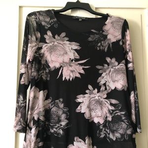 Floral Blouse - Petite Medium by Kasper